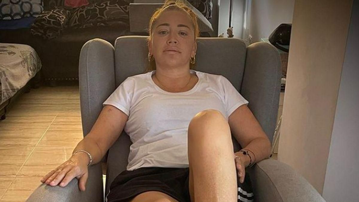 Belén Esteban, convaleciente de su operación. Belén Esteban, convaleciente de su operación.