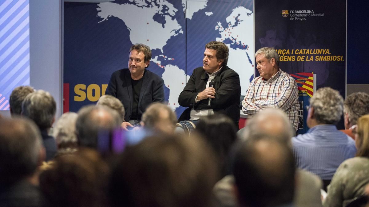 Salva Torres, Frederic Porta y Xavier Gamper conducen las conferencias ‘Barça i Catalunya’ Salva Torres, Frederic Porta y Xavier Gamper conducen las conferencias ‘Barça i Catalunya’