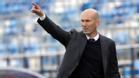 Zinedine Zidane en su segunda etapa como entrenador del Real Madrid
