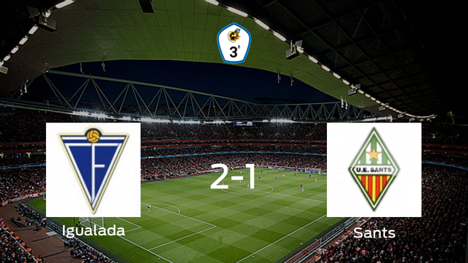 El Igualada vence 2-1 en su estadio frente al Sants El Igualada vence 2-1 en su estadio frente al Sants