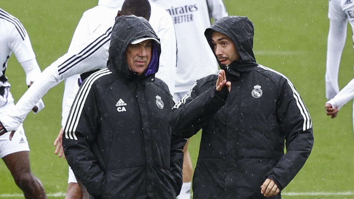 Ancelotti y su hijo Davide no cuentan con La Fábrica Ancelotti y su hijo Davide no cuentan con La Fábrica