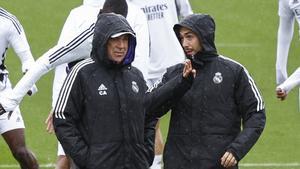Ancelotti y su hijo Davide no cuentan con La Fábrica
