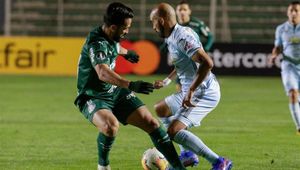 Bolivar no pudo con Palmeiras en el Hernando Siles de La Paz Bolivar no pudo con Palmeiras en el Hernando Siles de La Paz