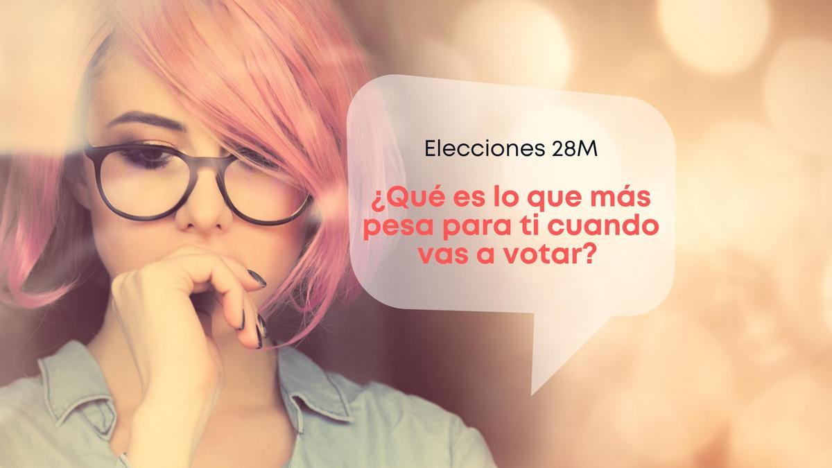 ¿Qué es lo que más pesa para ti cuando vas a votar?