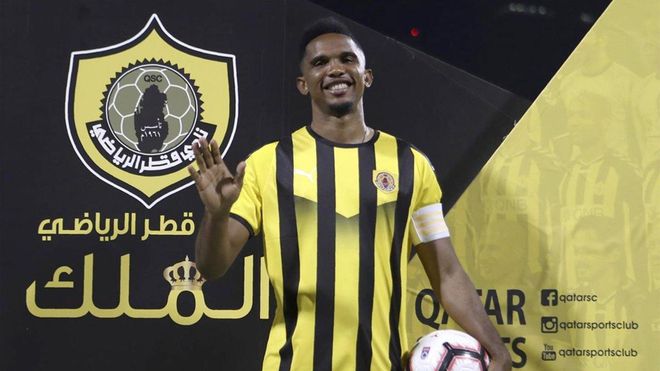 Samuel Etoo espera ser algún día entrenador de un gran club europeo y triunfar Samuel Etoo espera ser algún día entrenador de un gran club europeo y triunfar