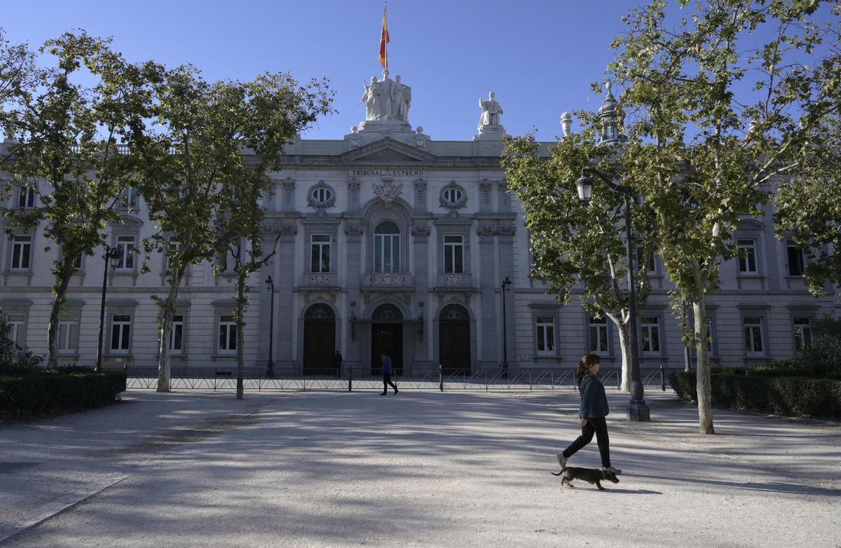 Archivo - La fachada del Tribunal Supremo, a 15 de octubre de 2021, en Madrid (España). Archivo - La fachada del Tribunal Supremo, a 15 de octubre de 2021, en Madrid (España).