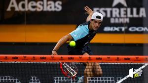 Juan Lebrón, en el debut en Madrid