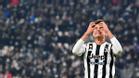 Paulo Dybala se lamenta durante el encuentro Juventus-Atalanta