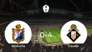 El Caudal Deportivo suma tres puntos tras pasar por encima del Mosconia (0-4) El Caudal Deportivo suma tres puntos tras pasar por encima del Mosconia (0-4)