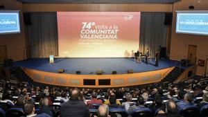 Imagen del acto de presentación de la Volta a la Comunitat Valenciana
