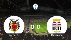 El Mazarrón FC y el Cartagena B no encuentran el gol y se reparten los puntos (0-0) El Mazarrón FC y el Cartagena B no encuentran el gol y se reparten los puntos (0-0)