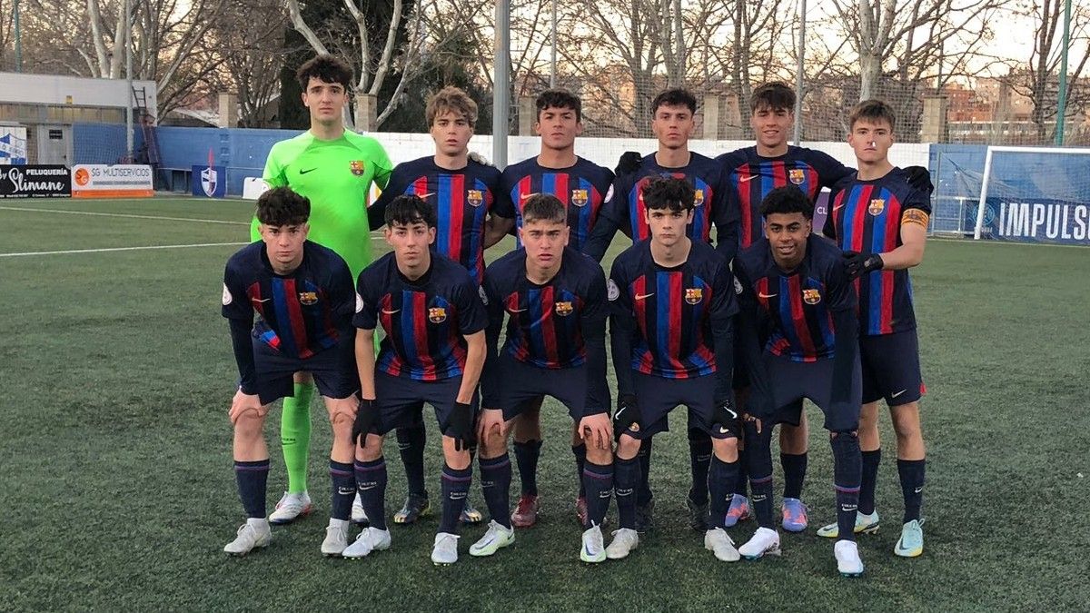 El juvenil del Barcelona, más líder de la liga El juvenil del Barcelona, más líder de la liga