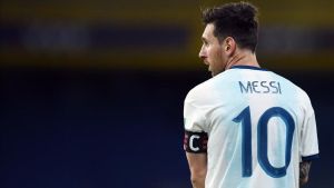 Lionel Messi anotó el único gol del partido Lionel Messi anotó el único gol del partido