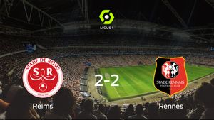 Reparto de puntos en el Auguste-Delaune: Stade de Reims 2-2 Stade Rennes Reparto de puntos en el Auguste-Delaune: Stade de Reims 2-2 Stade Rennes