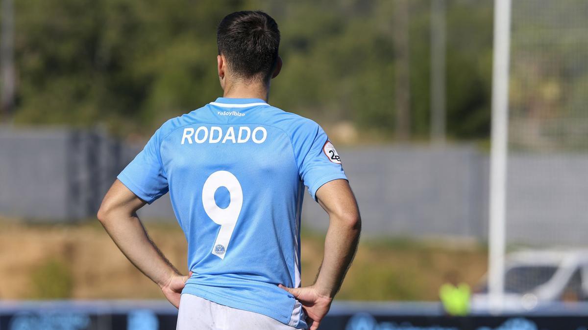 Ángel Rodado, durante un partido
