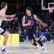 Kuric, en el duelo ante el Partizan de la primera vuelta