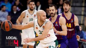 Nick Calathes, contra el Barça en el Palau Nick Calathes, contra el Barça en el Palau