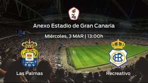 Previa del partido de la jornada 12: Las Palmas At. - Recreativo Previa del partido de la jornada 12: Las Palmas At. - Recreativo