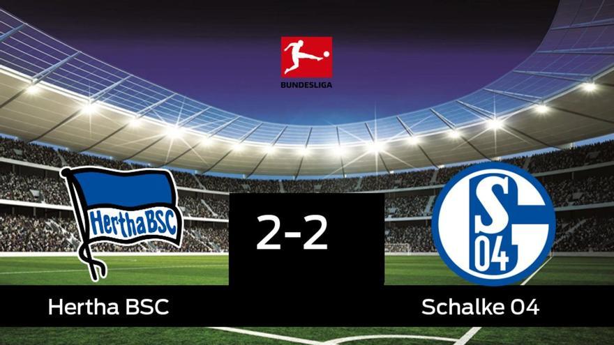 Wo Wird Schalke Gegen Hertha Bsc übertragen Hertha BSC 2-2 Schalke 04: Empate a dos entre el Hertha BSC y el Schalke 04