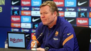 Ronald Koeman compareció en rueda de prensa en la previa liguera contra el Elche Ronald Koeman compareció en rueda de prensa en la previa liguera contra el Elche