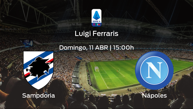 Previa del partido: la Sampdoria recibe en su feudo al Nápoles Previa del partido: la Sampdoria recibe en su feudo al Nápoles