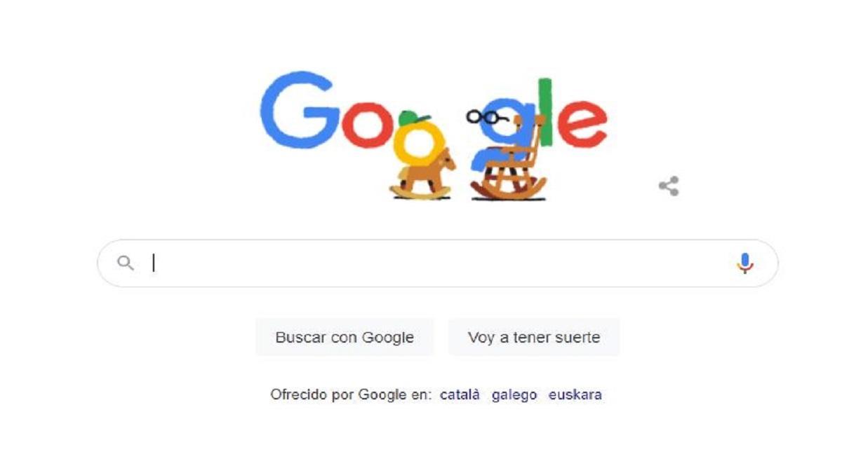 Portadas De Google Google le dedica su doodle al 'Día de los abuelos'