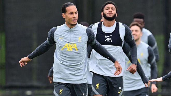 Van Dijk vuelve a la Champions Van Dijk vuelve a la Champions