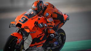 Petrucci, con la KTM del Tech3 en Catar Petrucci, con la KTM del Tech3 en Catar