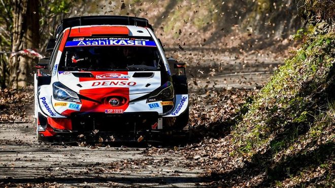 Evans y Toyota lideran el shakedown en Croacia Evans y Toyota lideran el shakedown en Croacia