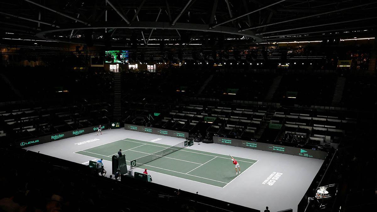 El Madrid Arena, durante las finales de la Copa Davis 2021