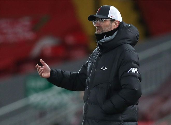 Jürgen Klopp, entrenador del Liverpool, ante el Brighton Jürgen Klopp, entrenador del Liverpool, ante el Brighton