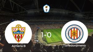 Tres puntos para el equipo local: Almería B 1-0 Torredonjimeno Tres puntos para el equipo local: Almería B 1-0 Torredonjimeno