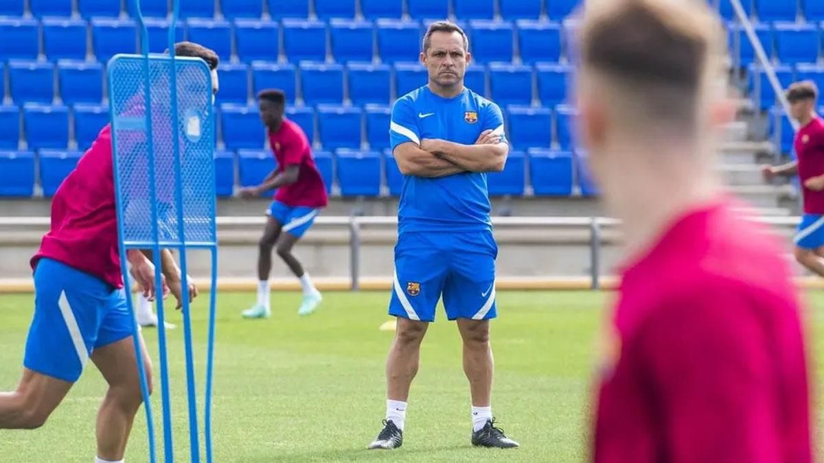 Sergi Barjuan: Tenemos que ser un equipo muy sólido y cohesionado Sergi Barjuan: Tenemos que ser un equipo muy sólido y cohesionado