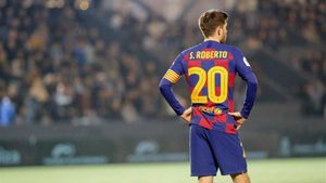 Sergi Roberto, durante el partido ante el Ibiza Sergi Roberto, durante el partido ante el Ibiza