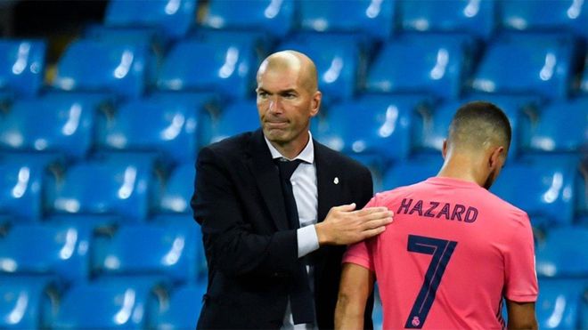 Zidane está teniendo mucho cuidado con Hazard Zidane está teniendo mucho cuidado con Hazard