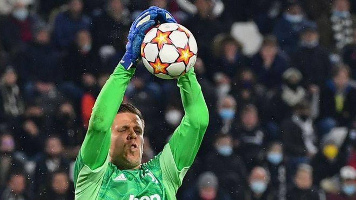 Szczesny con la Juventus de Turín Szczesny con la Juventus de Turín