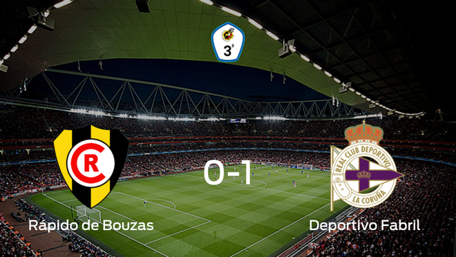 El Deportivo Fabril se lleva los tres puntos ante el Rápido de Bouzas (0-1) El Deportivo Fabril se lleva los tres puntos ante el Rápido de Bouzas (0-1)