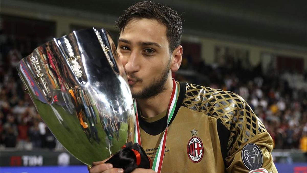 Donnarumma ha disparado su cotización tras la Supercoppa Donnarumma ha disparado su cotización tras la Supercoppa