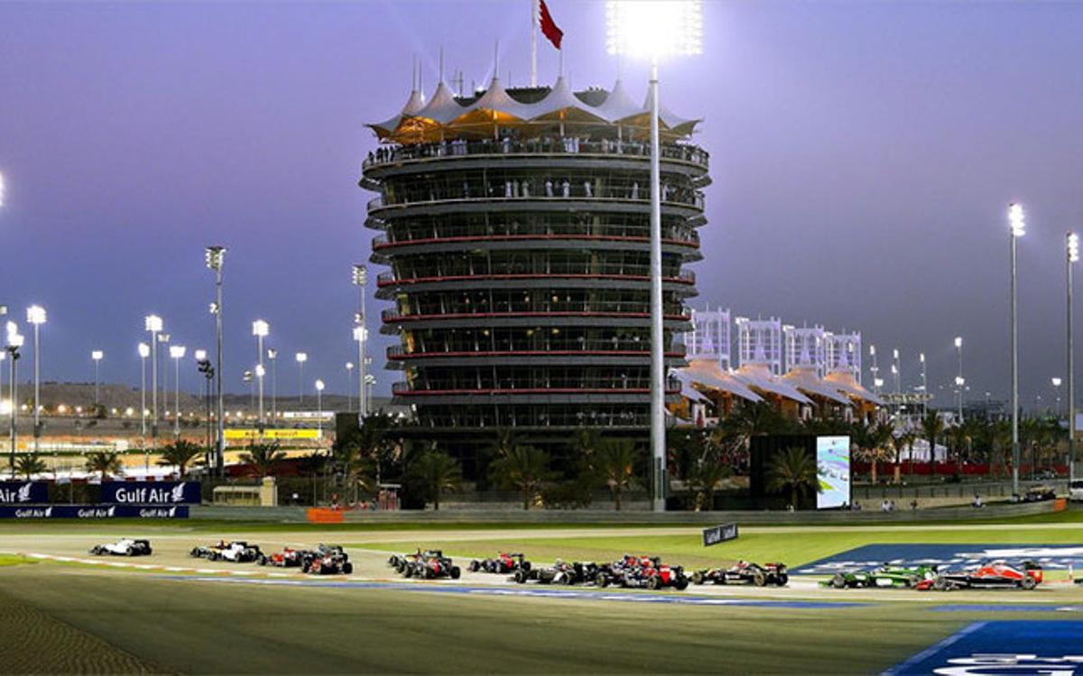 El circuito de Sakhir acoge el GP de Bahrein de F1