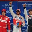 Alonso, Hamilton y Maldonado, los tres primeros