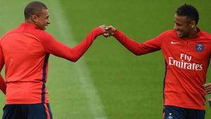 Mbappé y Neymar: los nuevos amigos del PSG Mbappé y Neymar: los nuevos amigos del PSG