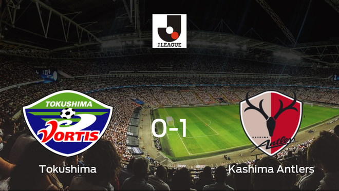 Victoria del Kashima Antlers por la mínima en el estadio del Tokushima Vortis (0-1) Victoria del Kashima Antlers por la mínima en el estadio del Tokushima Vortis (0-1)