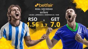 Real Sociedad vs. Getafe CF: horario, TV, estadísticas, clasificación y pronósticos