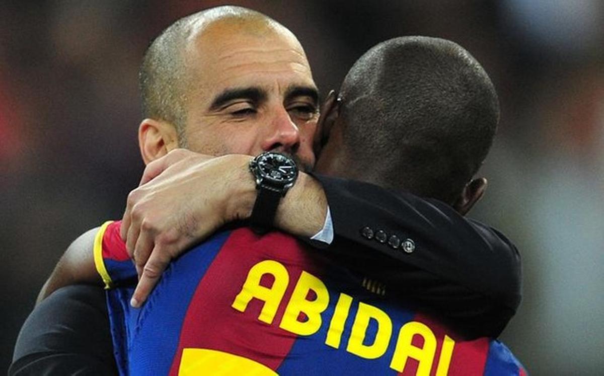 Guardiola y Abidal compartieron grandes momentos