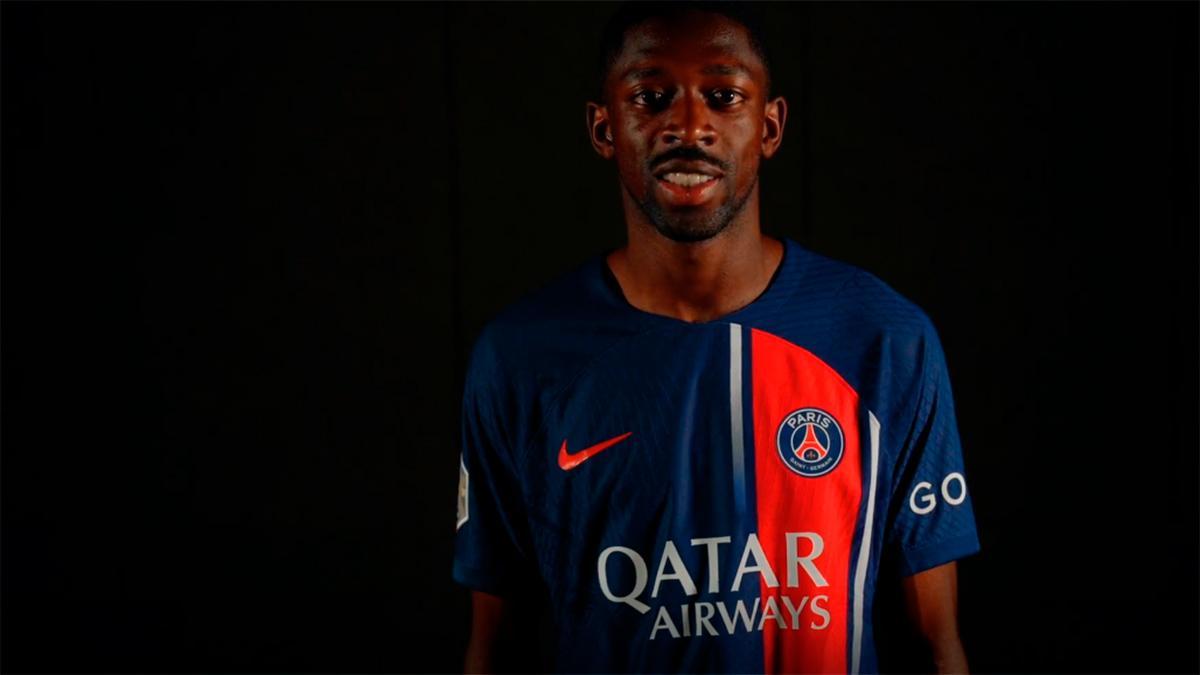 Transferts du Paris Saint-Germain |  Dembele explique les raisons de son départ de Barcelone, en évoquant le « bâton ».