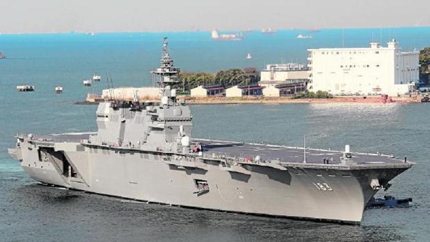 Japón vuelve a tener portaaviones tras 76 años sin estos navíos