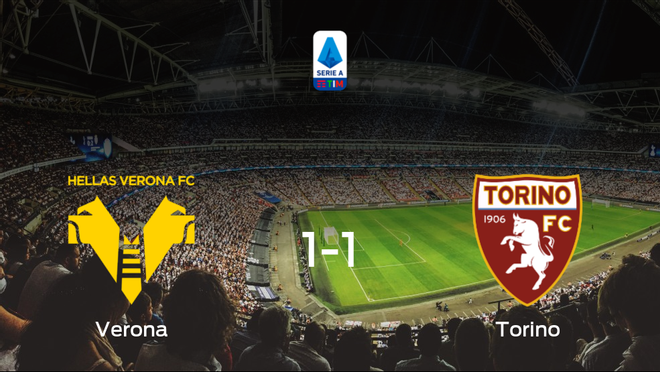 El Hellas Verona y el Torino firman tablas en el Estadio Marcantonio Bentegodi (1-1) El Hellas Verona y el Torino firman tablas en el Estadio Marcantonio Bentegodi (1-1)