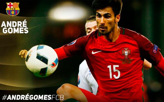 André Gomes, cuarto fichaje del FC Barcelona este verano André Gomes, cuarto fichaje del FC Barcelona este verano