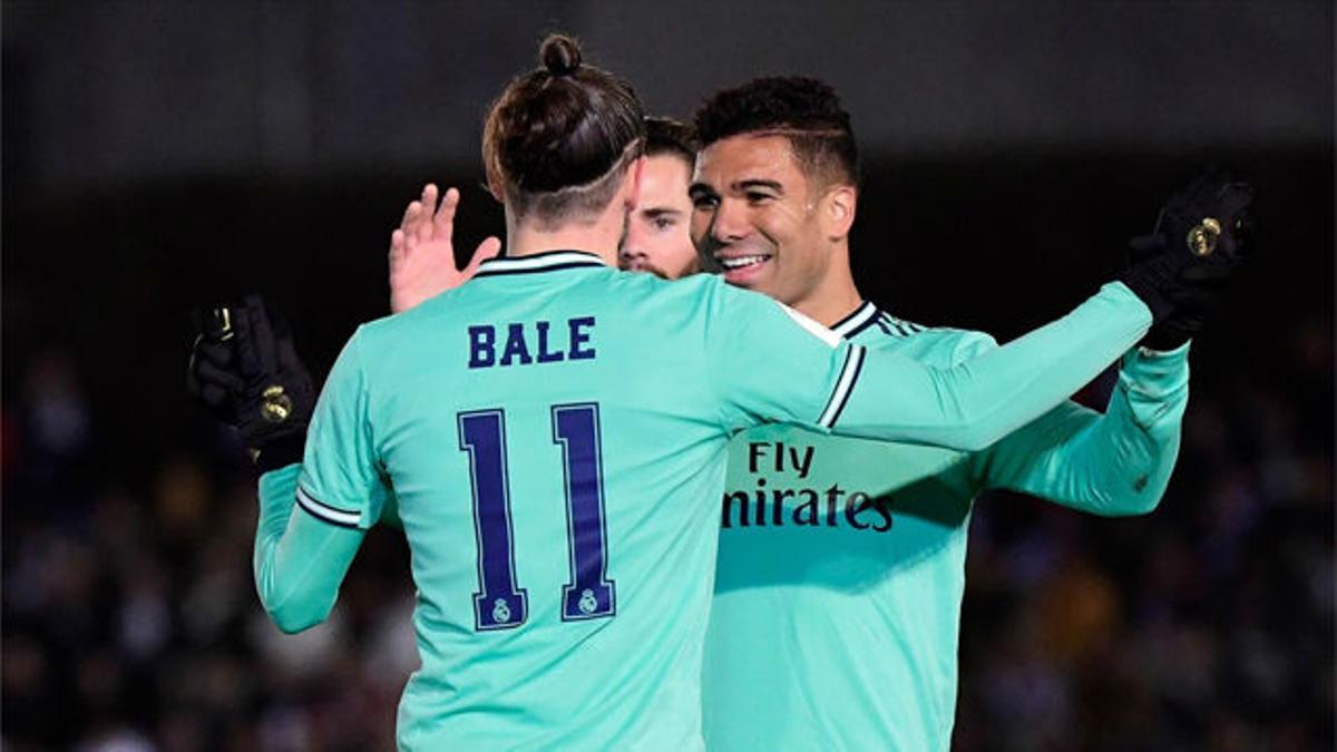El pasotismo de Bale en el primer gol ante Unionistas: no hizo ni intención de celebrarlo