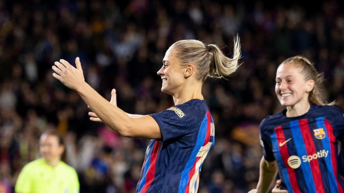 barcelona femeni beat PSG to face Chelsea in Champions League Final